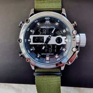 Megalith Men's Military Watch